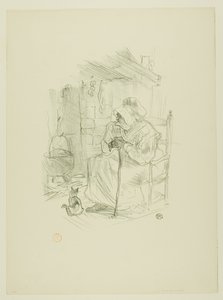 The Secret, from Mélodies de Désiré Dihau by Henri de Toulouse Lautrec