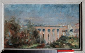 The Viaduct of Castelviel at Albi by Henri de Toulouse Lautrec