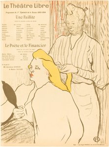 A Bankruptcy; The Poet and the Financier by Henri de Toulouse Lautrec
