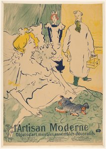 Woman in Bed Visited by the Doctor by Henri de Toulouse Lautrec