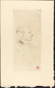 W.H.B. Sands, Publisher in Edinburgh, 1898 by Henri de Toulouse Lautrec