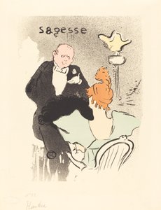 Wisdom by Henri de Toulouse Lautrec