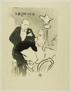 Wisdom by Henri de Toulouse Lautrec