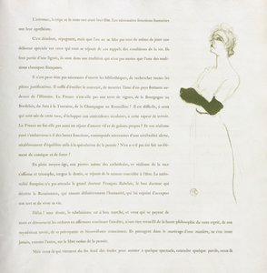 Yvette Guilbert - French Series: No. 10 by Henri de Toulouse Lautrec