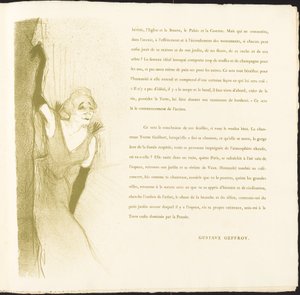 Yvette Guilbert by Henri de Toulouse Lautrec