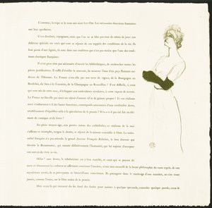 Yvette Guilbert by Henri de Toulouse Lautrec