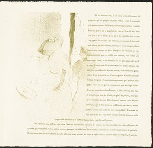 Yvette Guilbert by Henri de Toulouse Lautrec