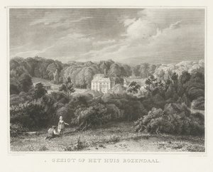 View of Rosendael Estate and Castle (Scenes from the Surroundings of Arnhem)