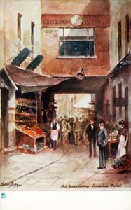 Old London: Ship Tavern Passage, Leadenhall Market