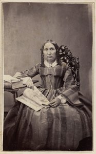 Portrait of a Woman, 1860s by Henrietta M. Hart
