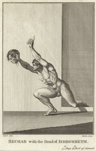 Rechab with the Head of Ish-bosheth (engraving) by Henry (1741-1825) (after) Fuseli