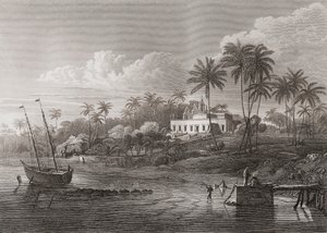 Government House at Mesuril by Henry (after) Salt
