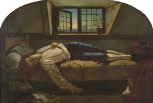 Death of Chatterton by Henry (after) Wallis