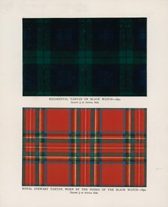 42nd Royal Highlanders The Black Watch. Regimental tartans by Henry A. Payne