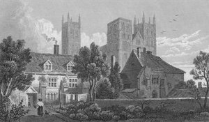 Canterbury Cathedral, Kent by Henry Adlard
