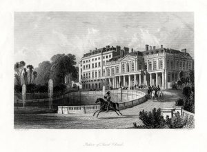 Palace of Saint-Cloud, Paris, France by Henry Adlard