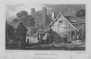 Rochester Castle, Kent by Henry Adlard