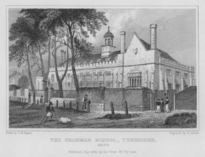 The Grammar School, Tunbridge, Kent by Henry Adlard