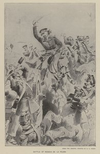 Battle of Resaca de la Palma by Henry Alexander (after) Ogden