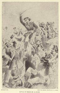 Battle of Resaca de la Palma by Henry Alexander (after) Ogden