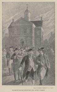 Delegates Leaving Carpenter