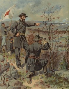 General Sherman at Kenesaw Mountain, Georgia, American Civil War, 4 October 1864 by Henry Alexander (after) Ogden