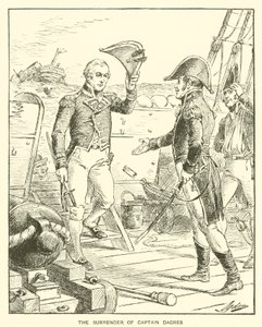 The Surrender of Captain Dacres by Henry Alexander (after) Ogden
