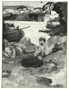 A Mid-day Siesta in Jaffa by Henry Andrew Harper