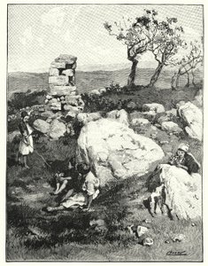 An Ancient Landmark in the Lebanon by Henry Andrew Harper