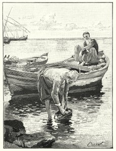 Fishermen at the Sea of Tiberias by Henry Andrew Harper