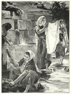 Fountain at Lifta in Samaria