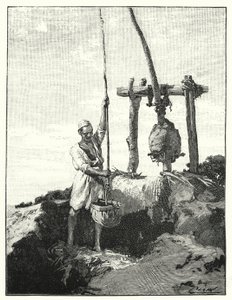 Method of drawing water in the East by Henry Andrew Harper