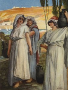 Women Drawing Water at a Well by Henry Andrew Harper