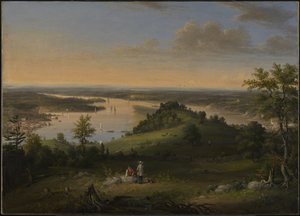 Scene on the Hudson River