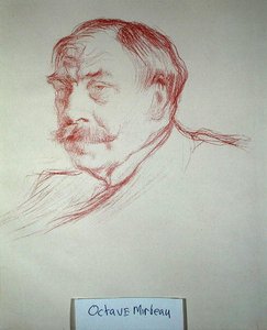 Octave Mirabeau (1848-1917) by Henry Bataille