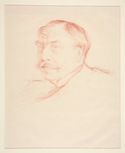 Portrait of Mirbeau by Henry Bataille