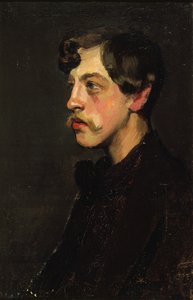Portrait of the poet Camille Mauclair by Henry Bataille