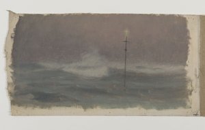 Cross and Wave, Brittany, circa 1905