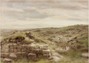 Housesteads, c.1848 by Henry Burdon Richardson