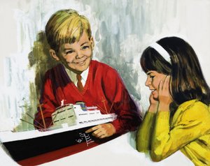 Model ship