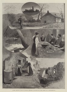 A Free Communist Colony in England, Sketches at Clousden Hill Farm, Forest Hall, Northumberland