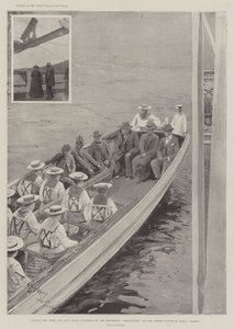 Cronje, his Wife, Son, and Staff conveyed to the Transport Milwaukee in the Armed Cutter of HMS Doris