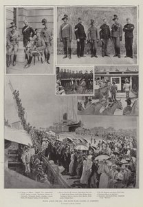 Hands across the Sea, New South Wales Lancers at Aldershot by Henry Charles Seppings Wright