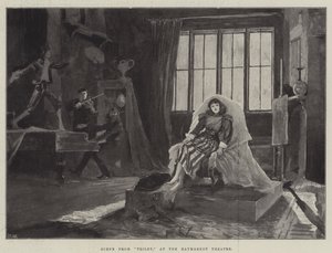 Scene from Trilby, at the Haymarket Theatre by Henry Charles Seppings Wright