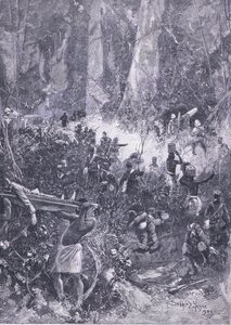 The Ashanti War 1900: A Fight in the Forest by Henry Charles Seppings Wright