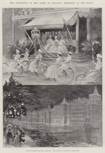 The Coronation of the Queen of Holland, Rejoicings at the Hague