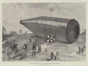 The New German Military Balloon Tested near Berlin by Henry Charles Seppings Wright