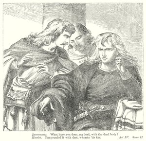 Hamlet by Henry Courtney (after) Selous