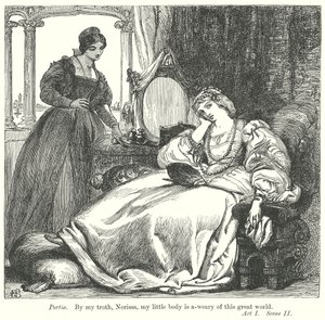 The Merchant of Venice by Henry Courtney (after) Selous