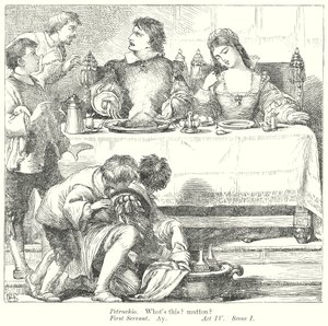 The Taming of the Shrew by Henry Courtney (after) Selous